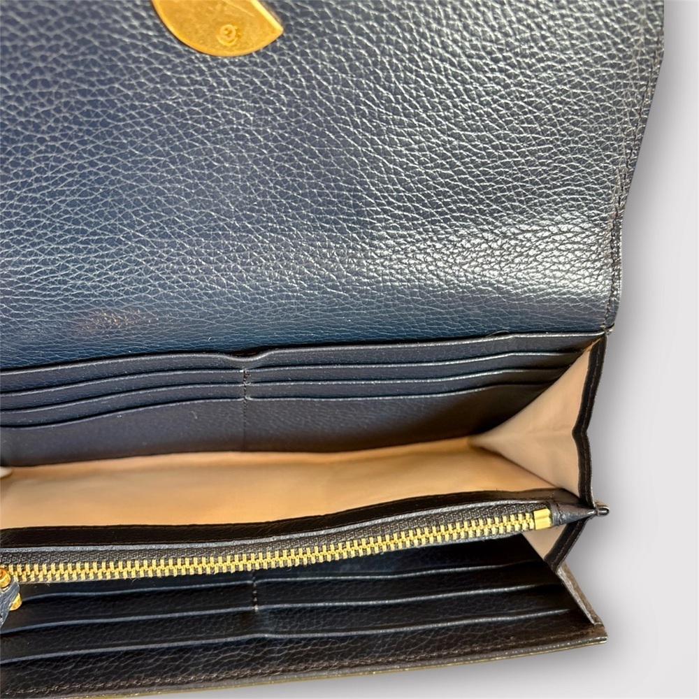 COCCINELLE Wallet Italian Luxury Vintage C-Me Line - Picture 5 of 13